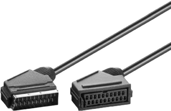 PremiumCord kabel SCART-SCART 2m M/F prodlužka_1543469381
