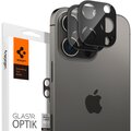 Spigen ochranné sklo Optik pro Apple iPhone 14 Pro/iPhone 14 Pro Max, 2 ks, černá_1746402127