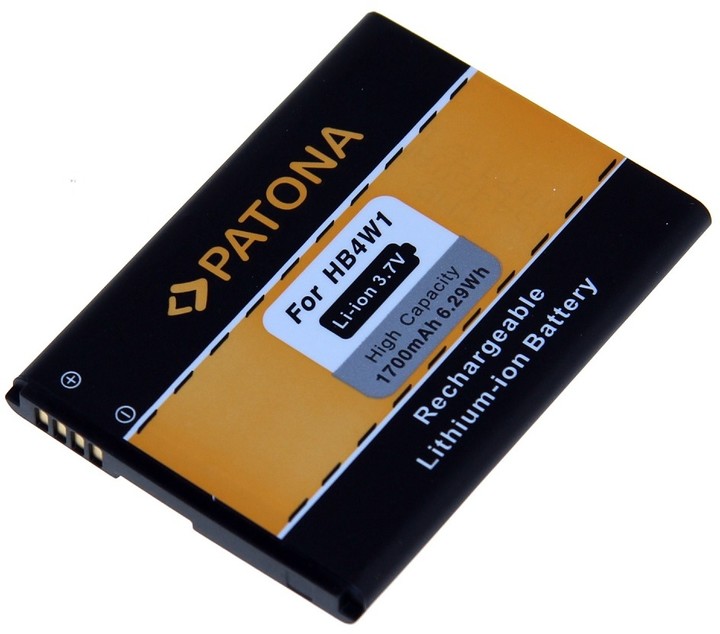 Patona baterie pro Huawei HB4W1 1700mAh 3,7V Li-Ion_1390738626