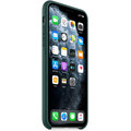 Apple kožený kryt na iPhone 11 Pro Max, piniově zelená_718383949