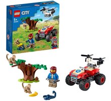 LEGO® City 60300 Záchranářská čtyřkolka do divočiny Poukaz 200 Kč na nákup na Mall.cz