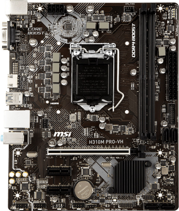 MSI H310M PRO-VH - Intel H310_812803818