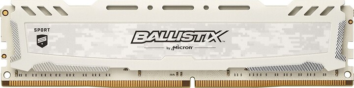 Crucial Ballistix Sport LT White 8GB DDR4 2666_1114295262