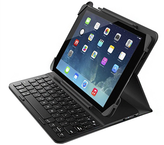 Belkin pouzdro Slim style s klávesnicí pro iPad Air 2, iPad Air, černá/šedá UK_2134586631