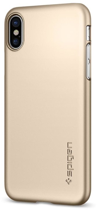 Spigen Thin Fit iPhone X, gold_160329353