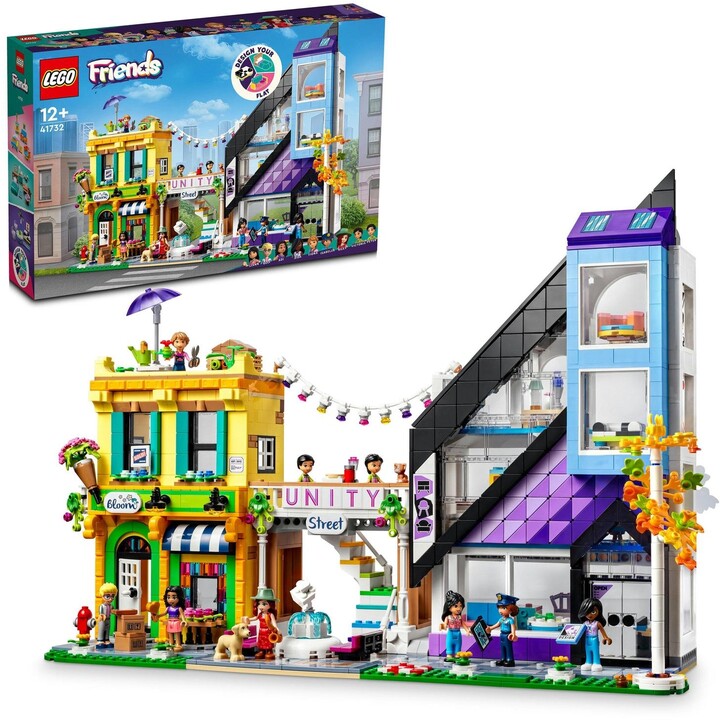 Extra výhodný balíček LEGO® Friends 41732 Květinářství a design studio, 41728 Bistro v centru_276740393
