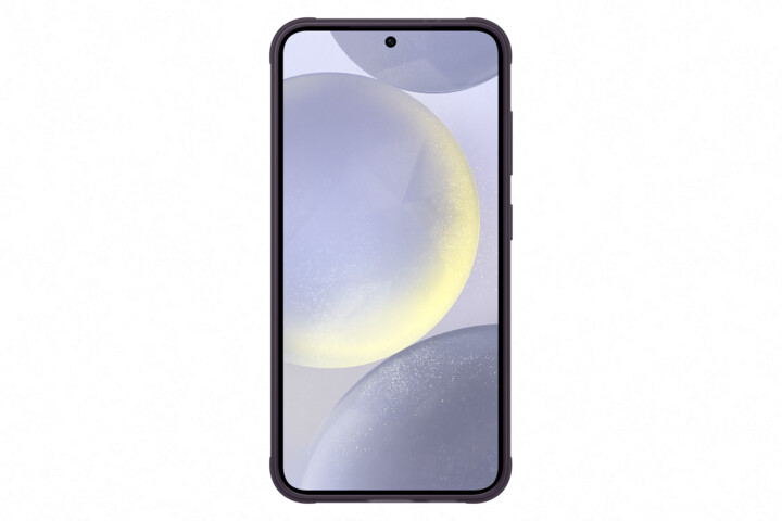 Samsung tvrzený zadní kryt Shield Case pro Galaxy S24, tmavě fialová_1738661587