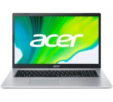 Acer Aspire 3 (A317-33), stříbrná Connex cestovní poukaz v hodnotě 2 500 Kč + Poukaz 200 Kč na nákup na Mall.cz + Garance bleskového servisu s Acerem + Servisní pohotovost – vylepšený servis PC a NTB ZDARMA