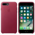 Apple iPhone 7 Plus Leather Case, Berry