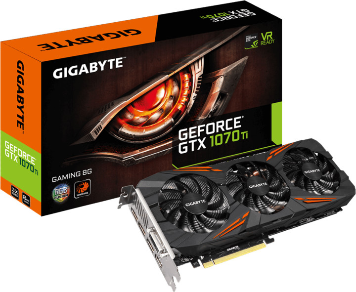 GIGABYTE GeForce GTX 1070 Ti Gaming 8G, 8GB GDDR5_1783569558