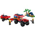 LEGO® City 60412 Hasičský vůz 4x4 a záchranný člun_1046121145
