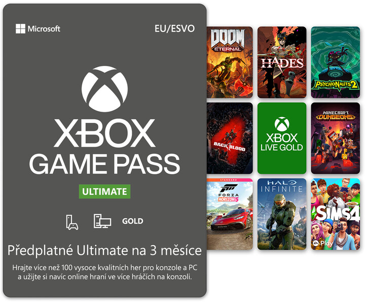 Xbox Game Pass Ultimate 3 měsíce - elektronicky_1328152974