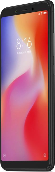 Xiaomi Redmi 6 Dual, 3GB/64GB, černý_1850979276