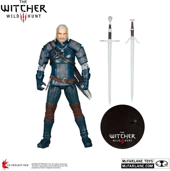 Figurka The Witcher - Geralt Viper Armor, 18 cm (McFarlane)_162286139