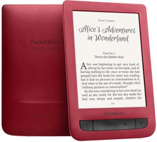 PocketBook 626 Touch Lux 3, 6&quot; E-ink, červená_66491646