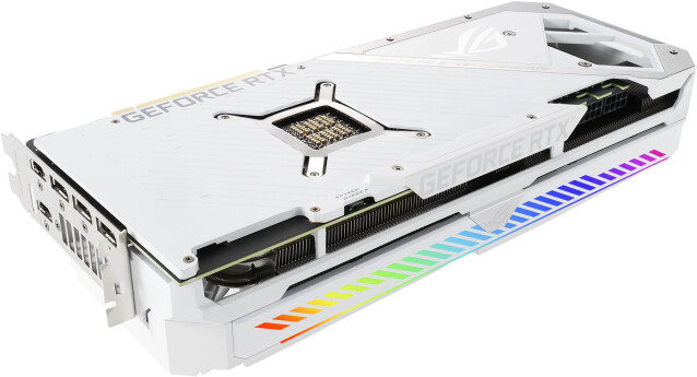 ASUS GeForce ROG-STRIX-RTX3080-O10G-WHITE, LHR, 10GB GDDR6X_2136105381