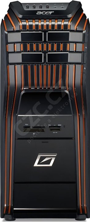 Acer Aspire G5910 Predator, černo-oranžová_818393994