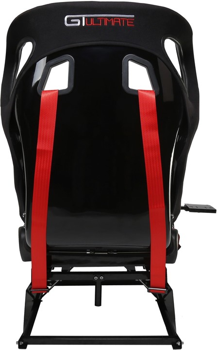 Next Level Racing GTultimate V2 Racing Simulator Cockpit, černá/červená_646646538