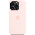 Apple Silikonový kryt s MagSafe pro iPhone 15 Pro, světle růžová_1278888334