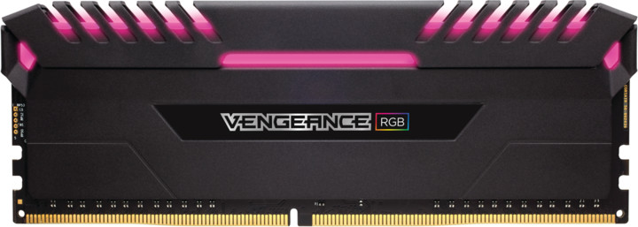 Corsair Vengeance RGB LED 64GB (4x16GB) DDR4 2666, černá_2102930799