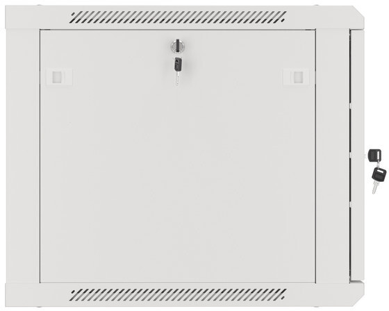 Lanberg WF01-6609-00S, nástěnný rozvaděč, 9U/600x600, plechové dveře, šedá_1166637237