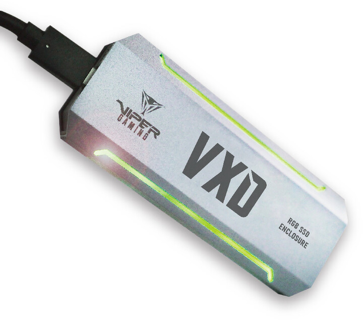 Patriot VXD M.2 PCIe RGB, šedá_310582168
