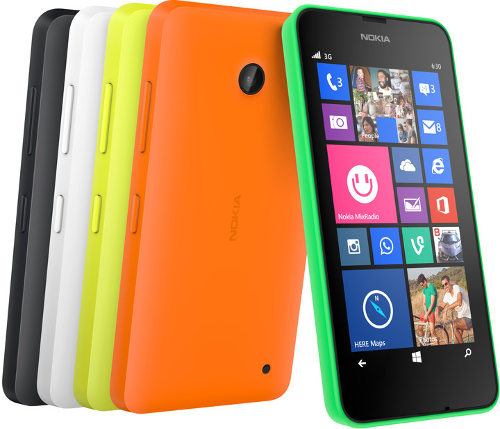 Nokia Lumia 630 Dual SIM, žlutá_1052535112