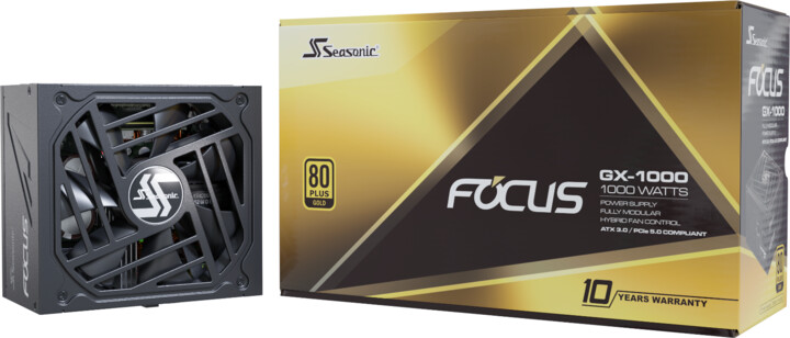 Seasonic Focus GX 1000, ATX 3.0 - 1000W_1150597029