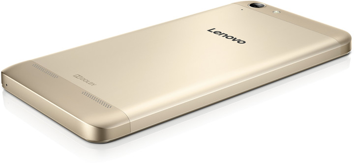 Lenovo K5 - 16GB, Dual SIM, LTE, zlatá_1147318100