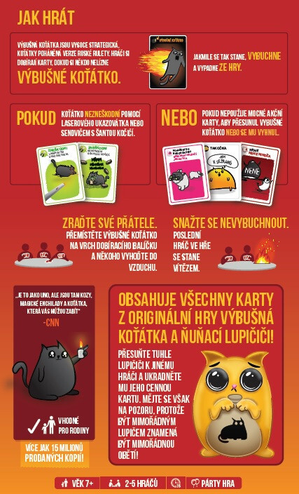 Karetní hra Výbušná koťátka: Lupičiči_1111523418