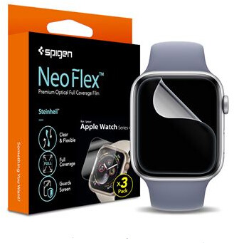 Spigen ochranná fólie Neo Flex pro Apple Watch 4/5, 44 mm_454907565