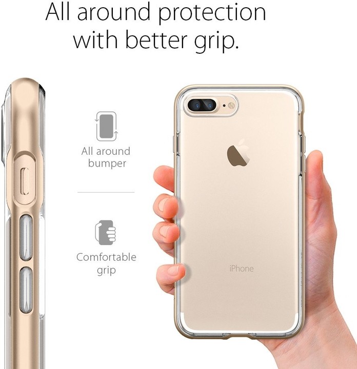 Spigen Neo Hybrid Crystal pro iPhone 7 Plus/8 Plus, gold_582481508