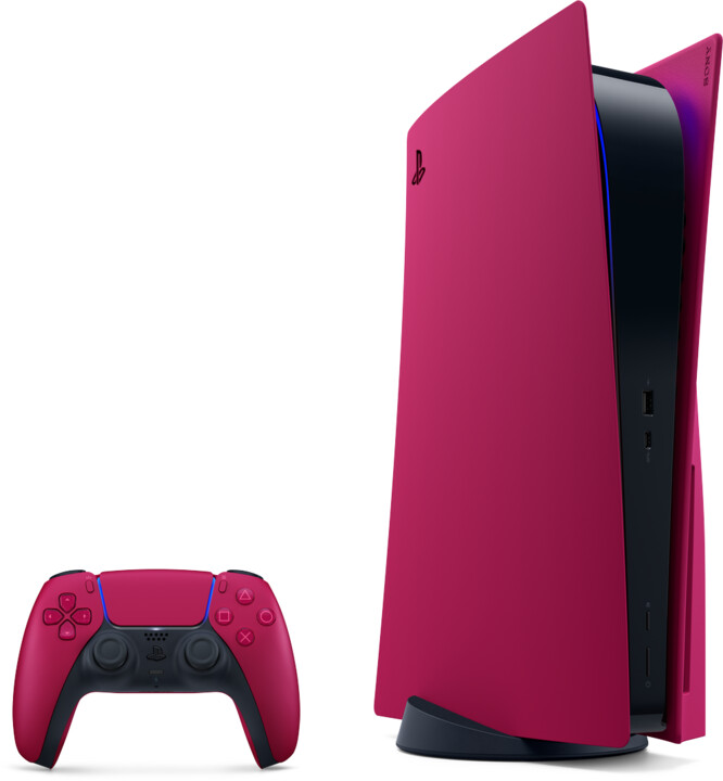 PS5 Standard Cover Cosmic Red_356619264