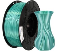 Creality tisková struna (filament), CR-SILK, 1,75mm, 1kg, zelená Poukaz 200 Kč na nákup na Mall.cz + O2 TV HBO a Sport Pack na dva měsíce