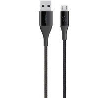 Belkin kabel Premium Kevlar USB-A 2.0 /microUSB, 1,2m - černý_739013381