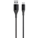 Belkin kabel Premium Kevlar USB-A 2.0 /microUSB, 1,2m - černý