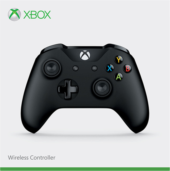 Xbox ONE S Bezdrátový ovladač, černý (PC, Xbox ONE)_1791924859