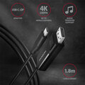 AXAGON RVC-DPC USB-C -&gt; DisplayPort redukce / kabel 1.8m, 4K/60Hz_669823290