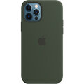 Apple silikonový kryt s MagSafe pro iPhone 12/12 Pro, zelená_1371202558