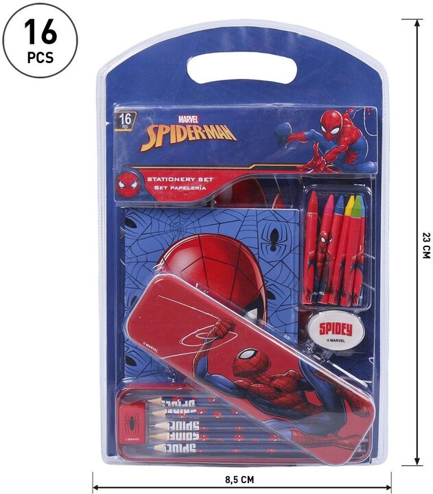 Školní set Cerdá Marvel: Spider-Man, 7 předmětů_2145708191