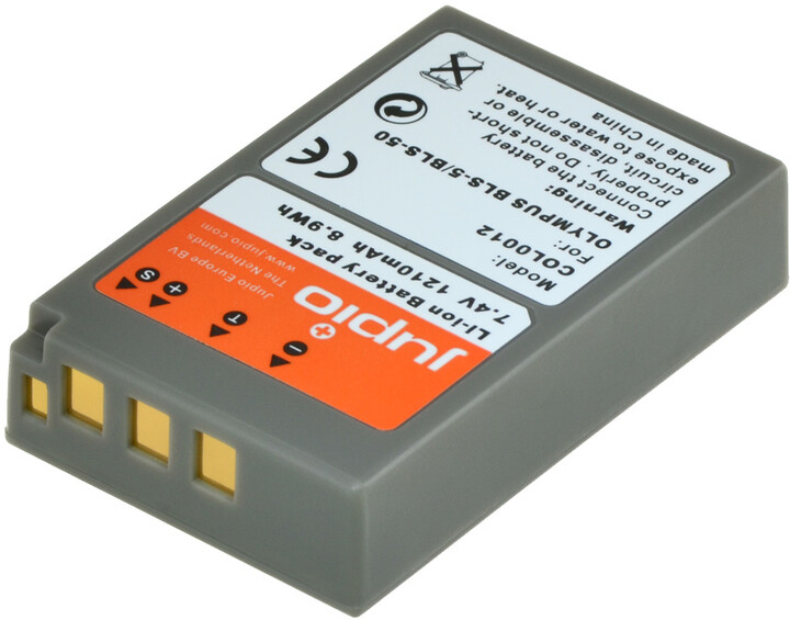 Baterie Jupio BLS-5 pro Olympus E-PL9 v ceně 790 Kč_243905029