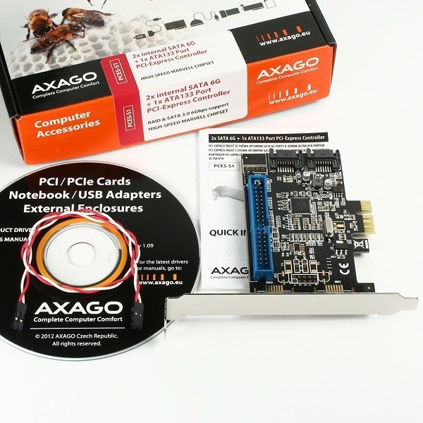 AXAGON PCIe řadič 2x int.SATAIII + ATA133 RAID_1168356701