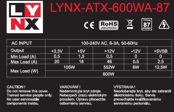 LYNX 600 - 600W_743185759