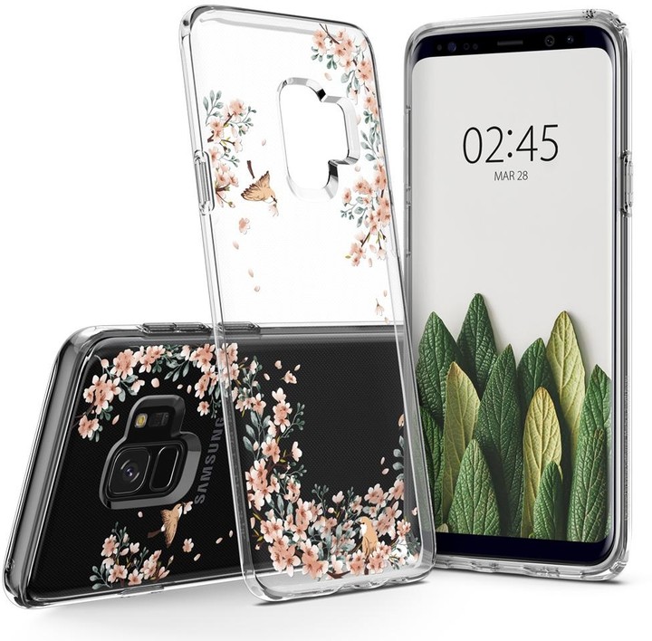 Spigen Liquid Crystal pro Samsung Galaxy S9, blossom nature_1445953699