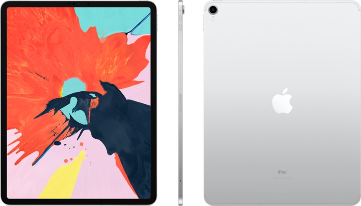 Apple iPad Pro Wi-Fi + Cellular, 12.9&quot; 2018 (3. gen.), 512GB, stříbrná_2023824479