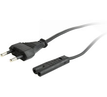Gembird CABLEXPERT kabel síťový 1,8m VDE 220/230V napájecí 2 pin - PC-184-VDE