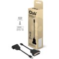 Club3D Mini DisplayPort 1.1 na DVI-D, single link, aktivní adaptér, 17cm_2143704075