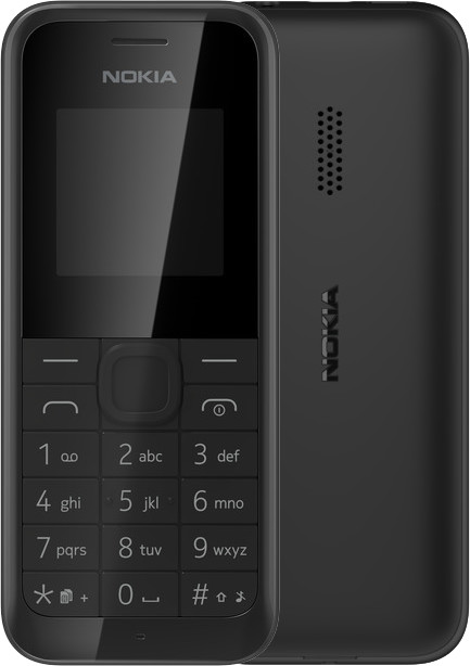 Nokia 105, Single Sim, černá_1478878753