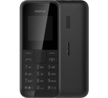 Nokia 105, Single Sim, černá_1478878753