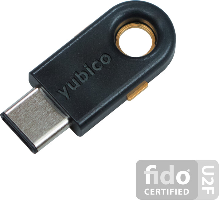 YubiKey 5C - USB-C, klíč/token s vícefaktorovou autentizaci, podpora OpenPGP a Smart Card (2FA)_1541916877